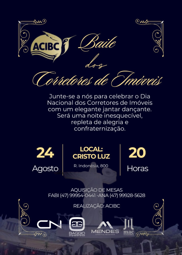 Baile dos Corretores de Imveis em Balnerio Cambori: Celebrao e Excelncia no Mercado Imobilirio